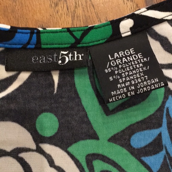 Nod To The 70โs east 5th Blouse - Picture 3 of 6